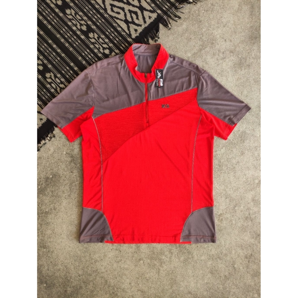 K2 Baselayer Gunung (NYB574) - Baju Mendaki Bahan Quickdry Adem Untuk Kegiatan Outdoor