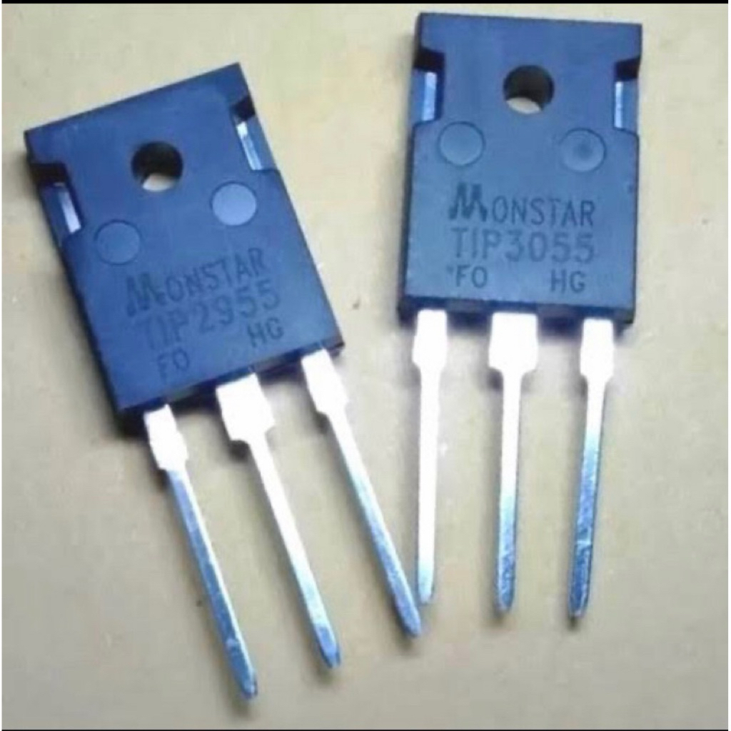 TRANSISTOR MOSPEC TIP 3055 2955 (Set)