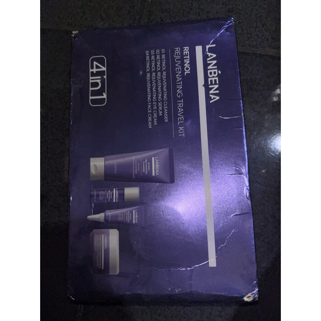 New Lanbena Set Retinol Rejuvenating Travel Kit