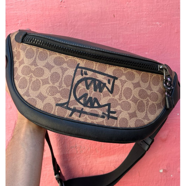 Rivington Belt Bag In Signature Canvas C04ch