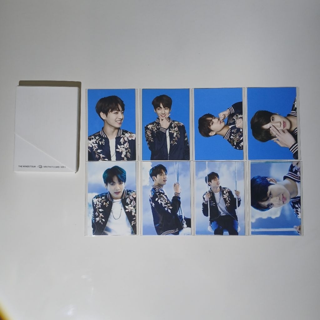 Jungkook Wings Tour Mini Photocard Set