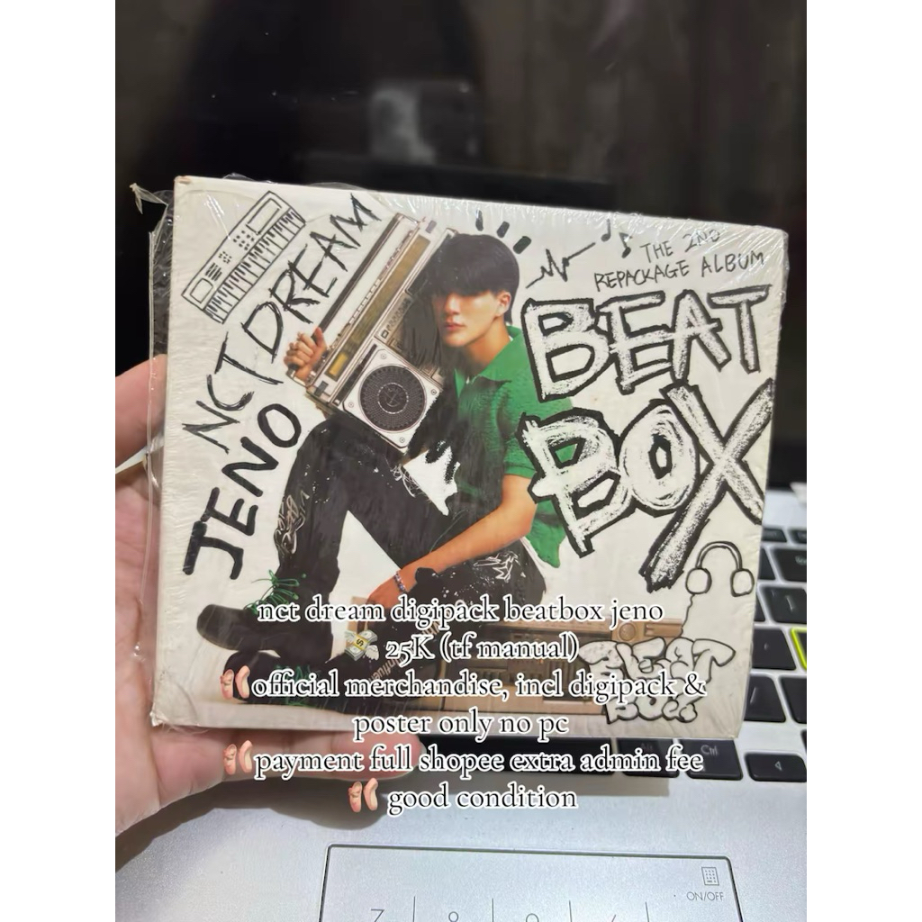  OFFICIAL  nct dream digipack beatbox jeno