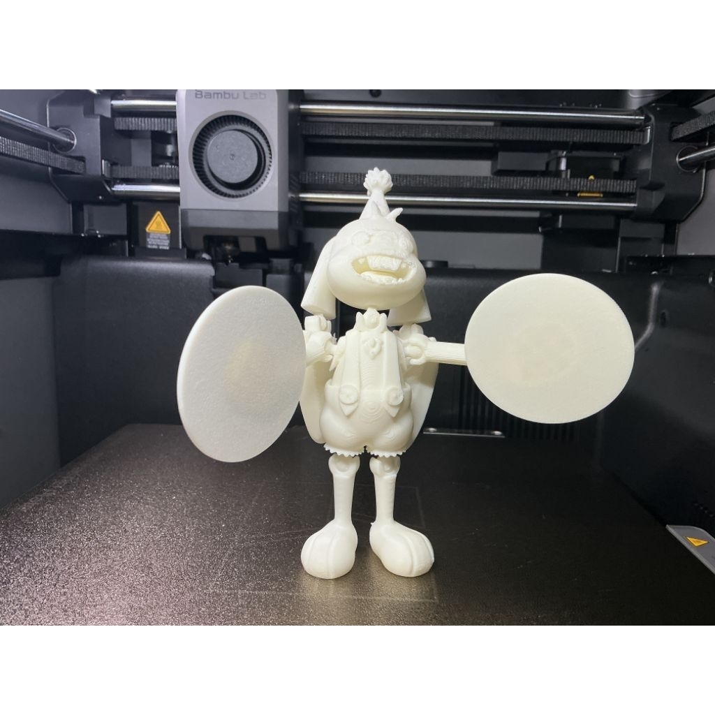 EXCLUSIVE] Figure Bunzo Bunny - Poppy Playtime Inspired - Solid Color Edition - PETG 3D Printed Disp