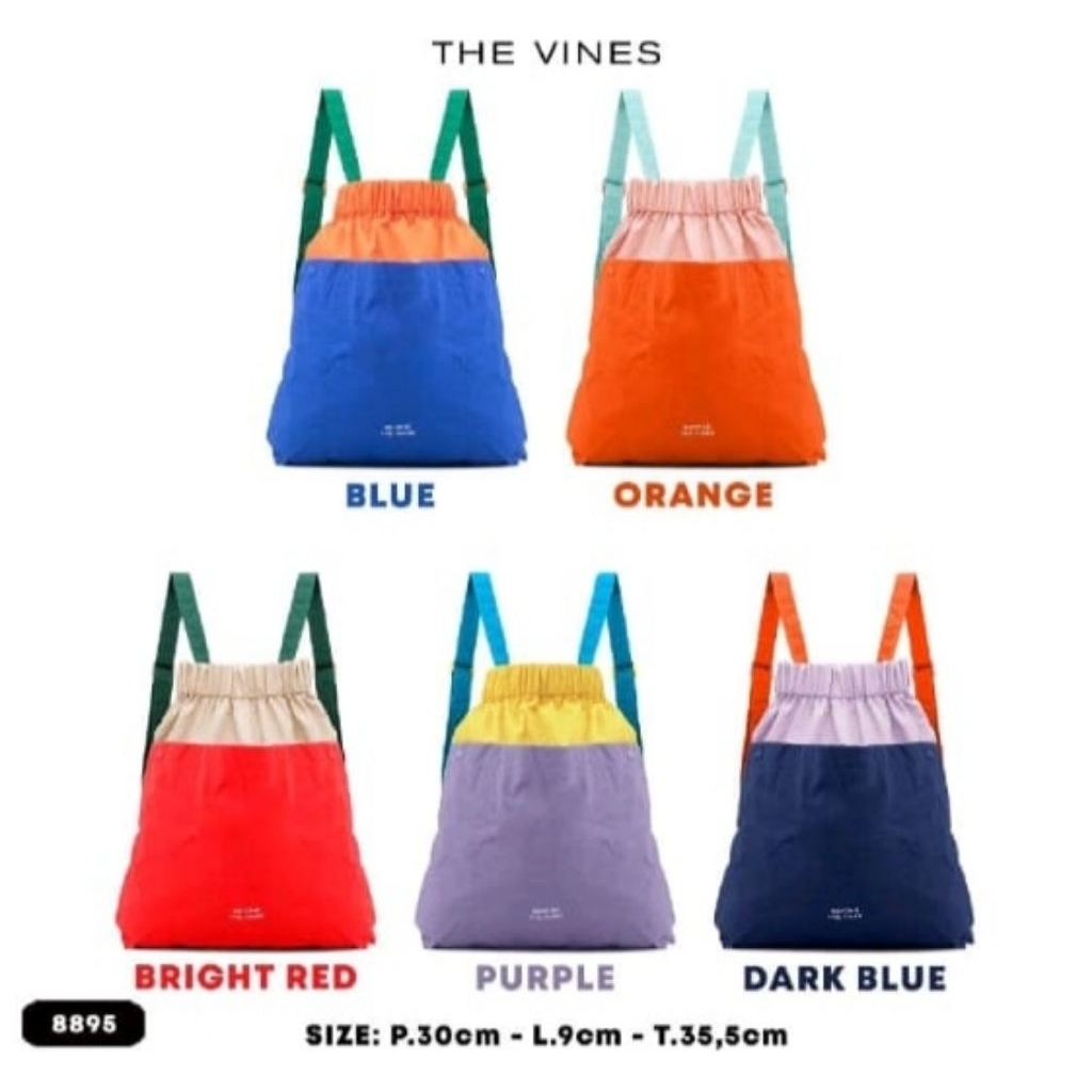 Dumpling Tas Ransel Wanita BTV8895 Tas Kwalitas Import