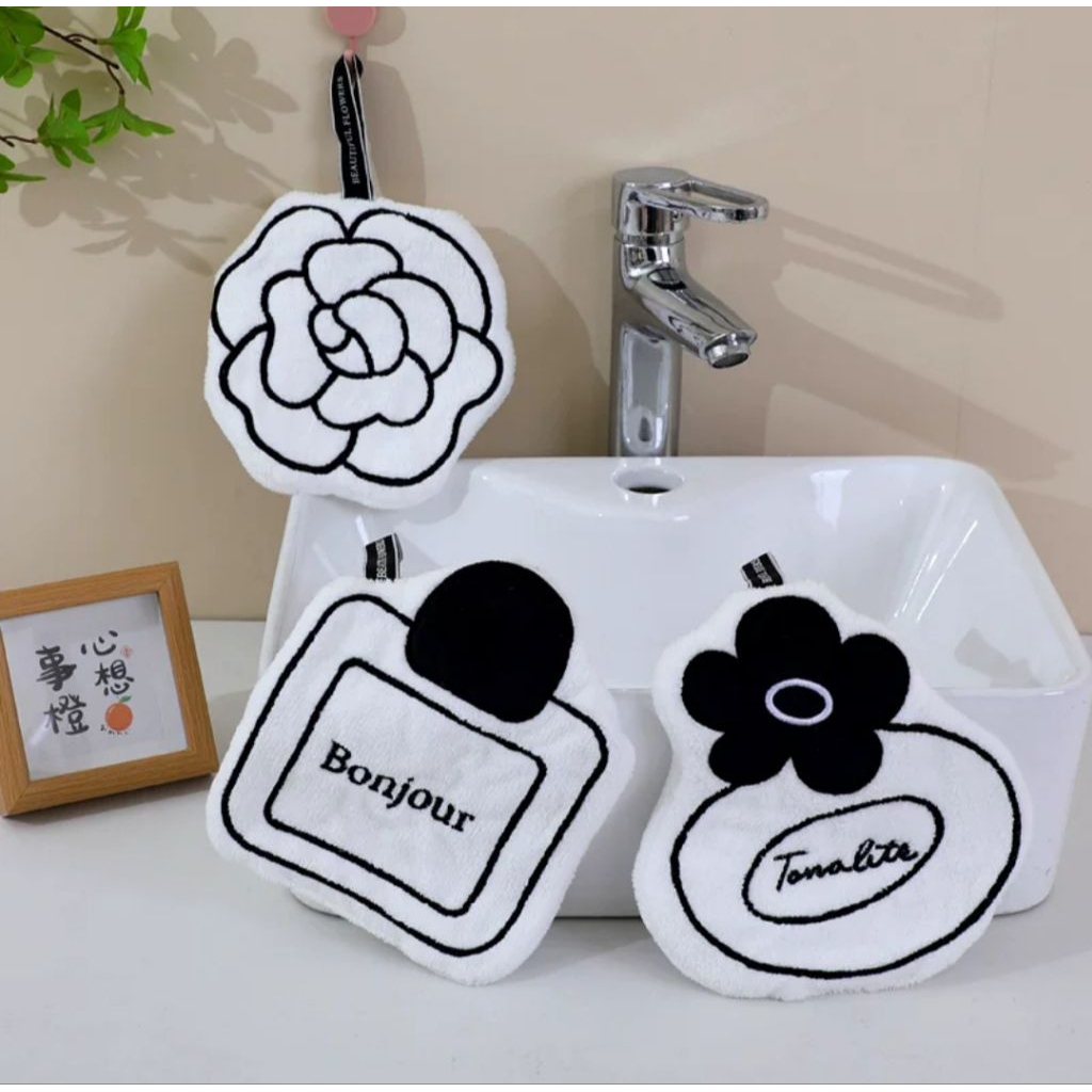 (Starlight) Kain Lap Serbaguna Lap Tangan Aesthetic / Kain Lap Dapur Microfiber Kamar Mandi Bahan Le