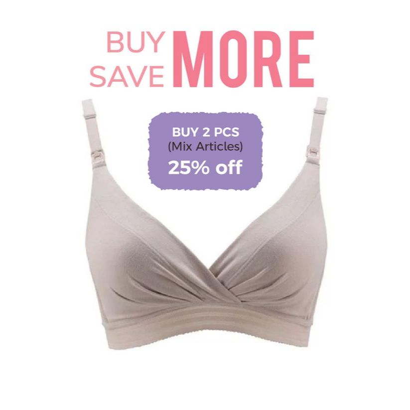 Wacoal Mamalove Maternity Bra IB 4285 - Bra Menyusui - Full Cup - Non Wire