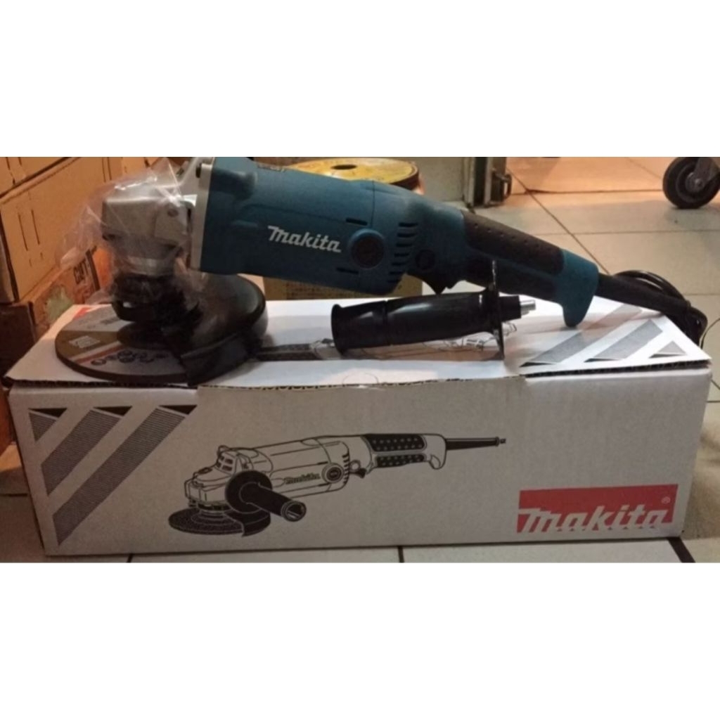 MAKITA GA 6020 ANGLE GRINDER 6" /GRENDA 6" MAKITA GA 6020 (FREE KAOS MAKITA)