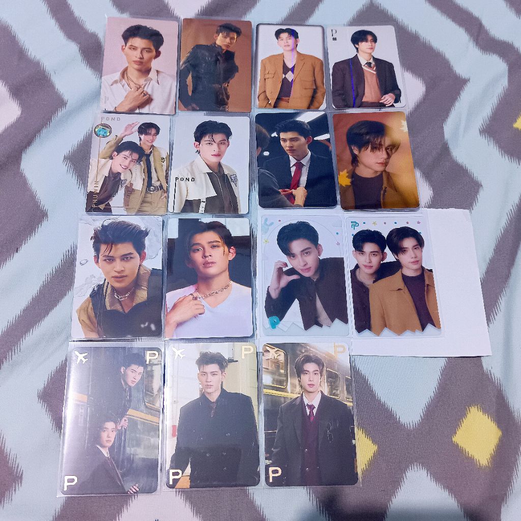 GMMTV official photocard aab pondphuwin part 3