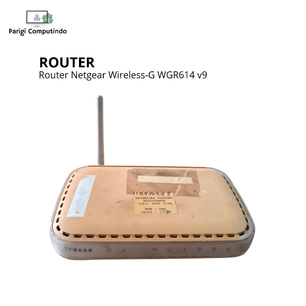 Router Wifi Netgear WGR614 Wireless-G Bekas