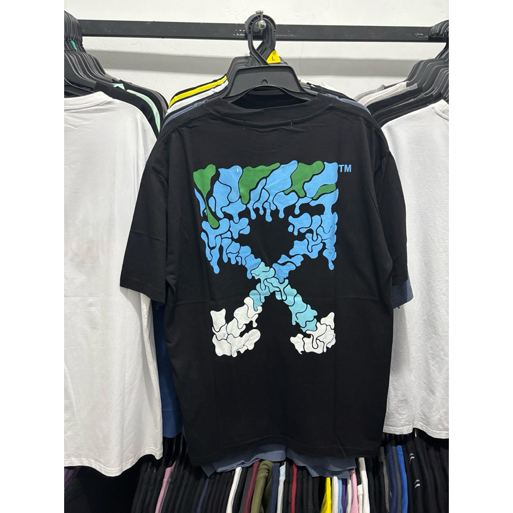 Off white blue tee second