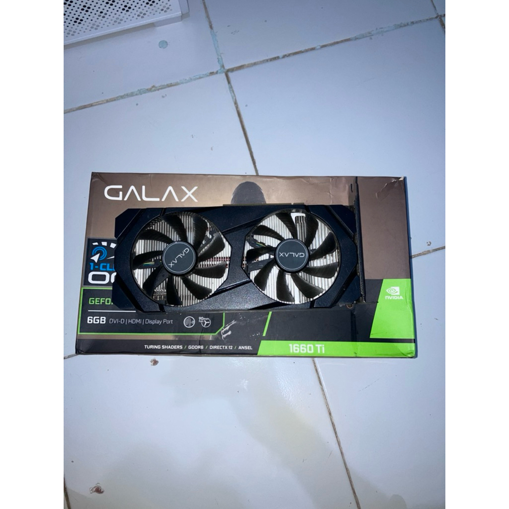 GTX 1660 TI Galax Second