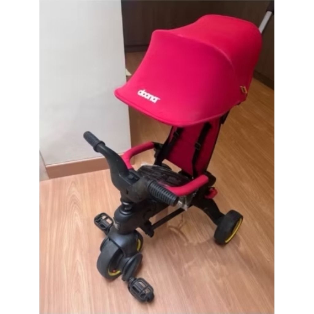 Preloved Doona Like Trike S3 Merah Sepada Anak