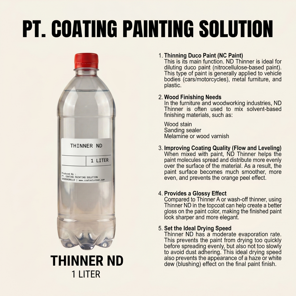 THINNER ND PACKING 1 LITER
