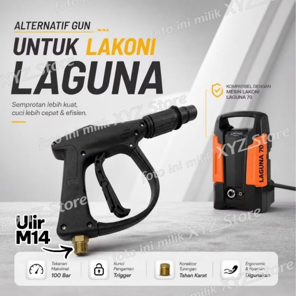 Alternatif Gun Pendek Untuk Lakoni Laguna . Gun Lakoni. Gun Lagun. Gun High Pressure Laguna. Gun Jet