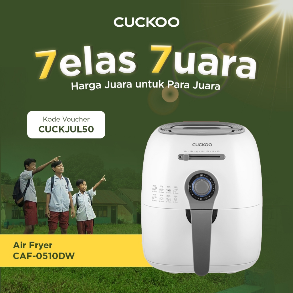 CUCKOO Air Fryer CAF-C0510DW