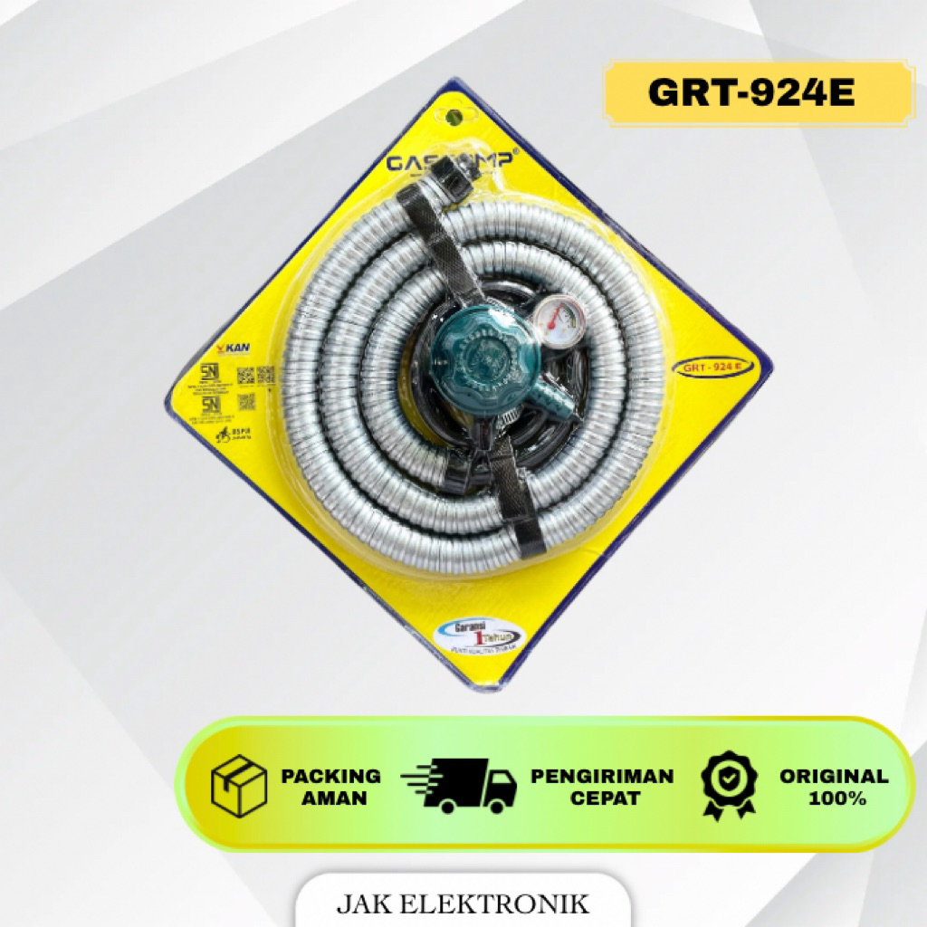 Gascomp Selang Gas + Regulator Trading - GRT-924E