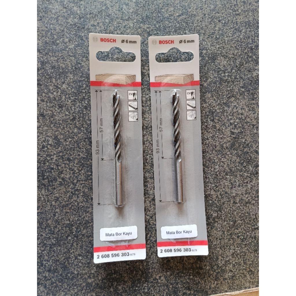 Mata Bor Kayu 6 Mm Bosch