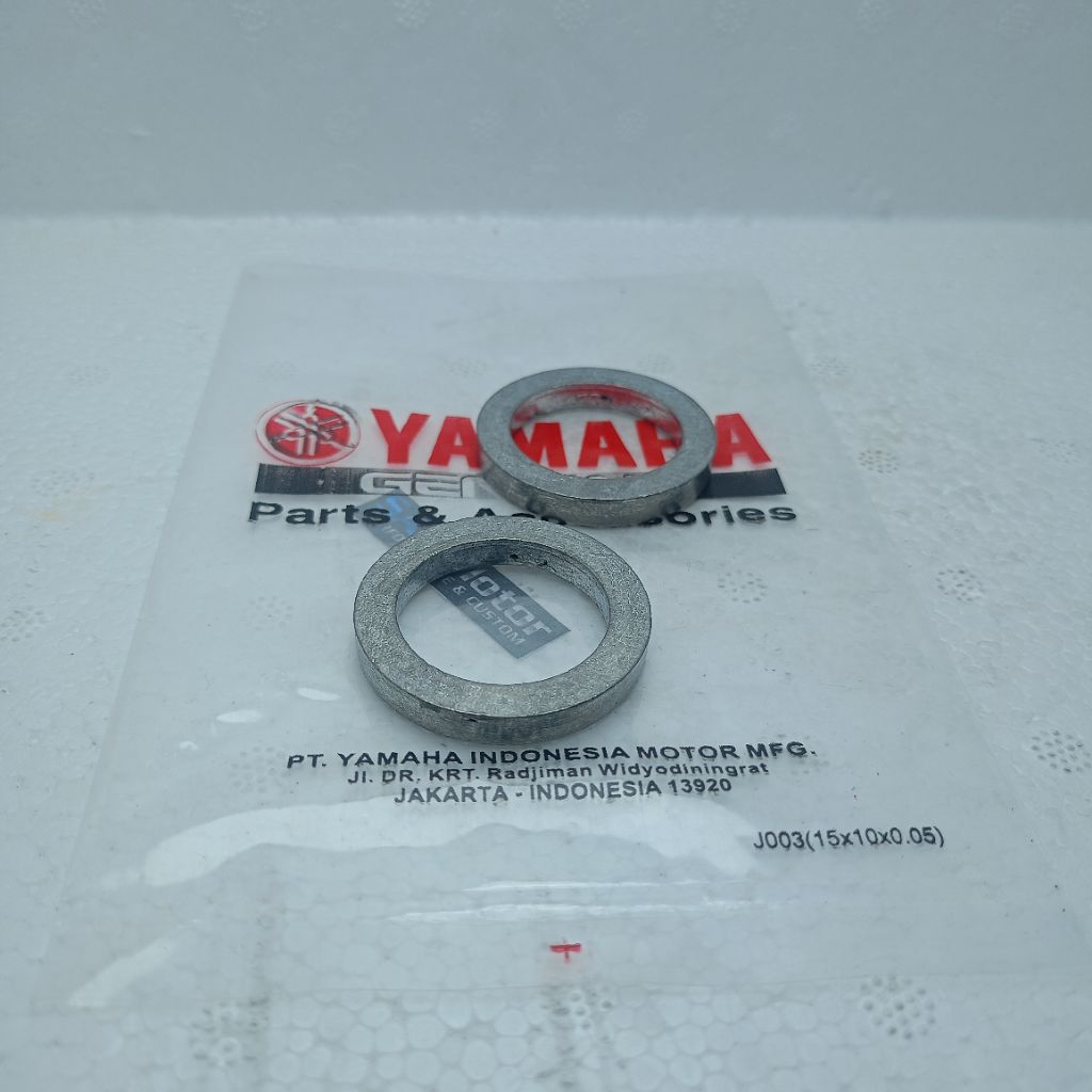 Paking Knalpot/ Ring Knalpot NMax Aerox Mio M3 Soul GT Mio J Lexy Bahan Durial