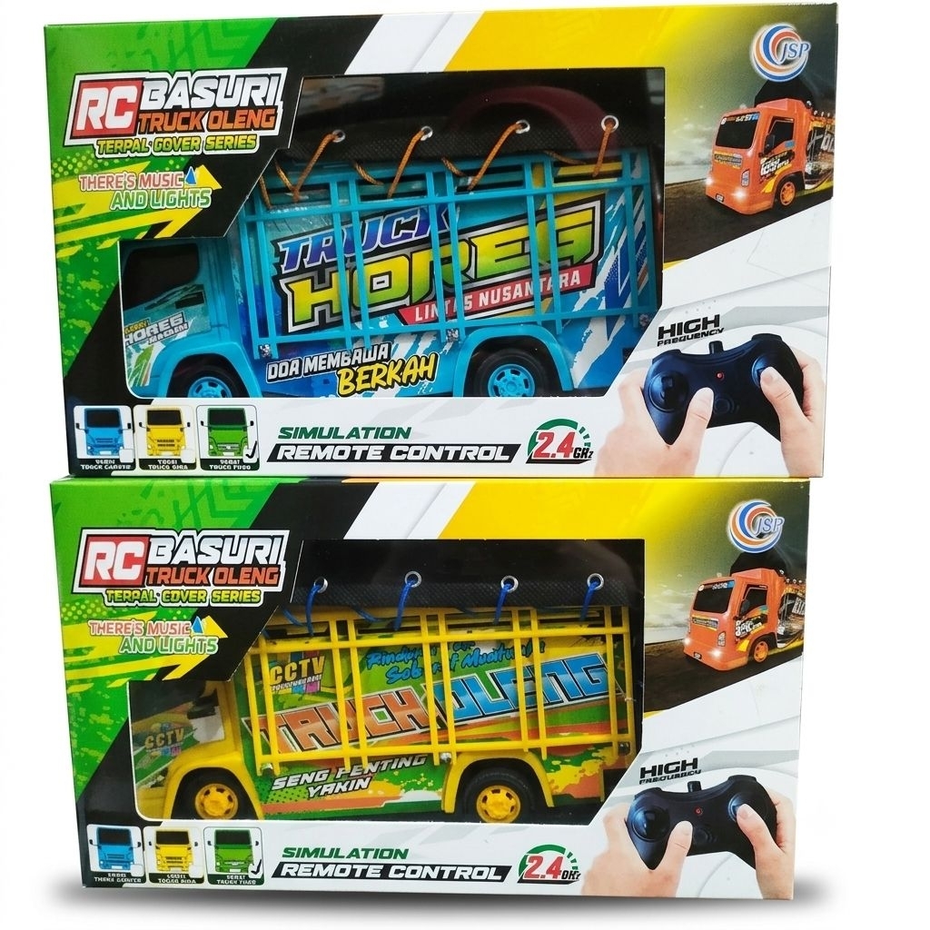 MAINAN ANAK REMOTE CONTROL TRUCK OLENG JSPT12 RC TRUK OLENG