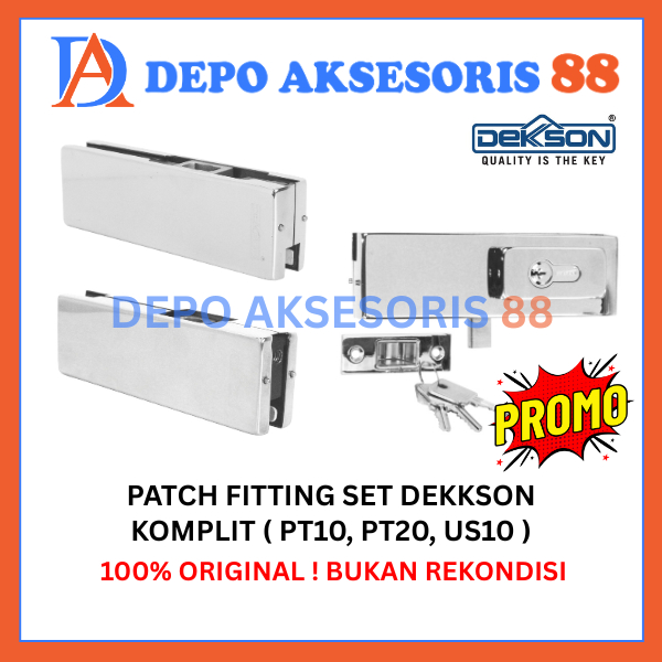 Patch Fitting Dekson Complete Set (PT 10, PT 20, US 10 & Cyl 62mm)
