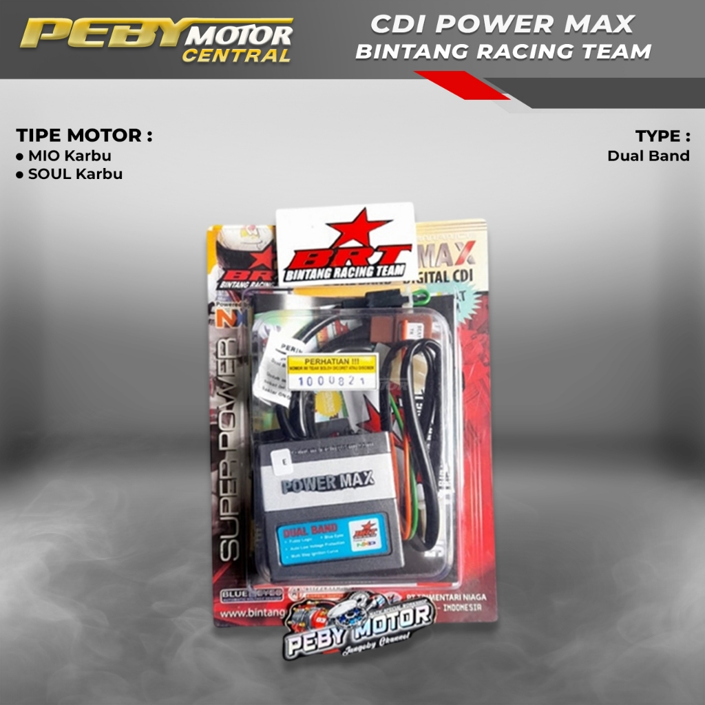 CDI BRT Power Max Dual Band Shogun 110 125 Megapro Old GL Pro Arashi 125 BRT