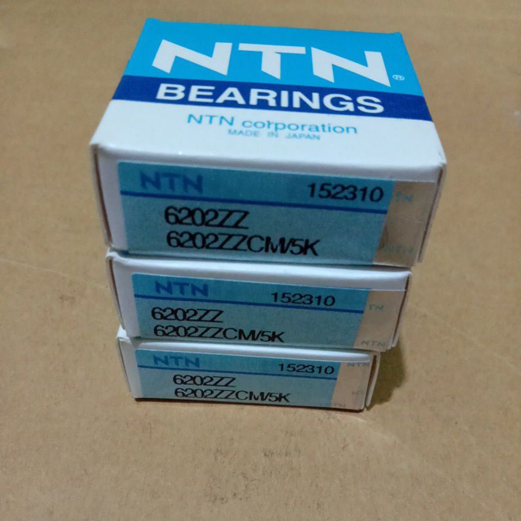 BEARING 6202ZZ NTN LAHER 6202ZZCM/5K Size 15X35X11MM