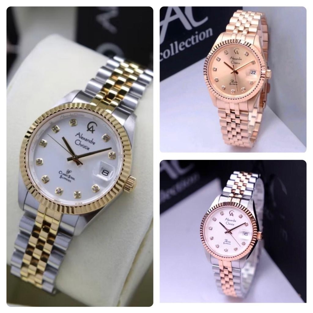 JAM TANGAN WANITA ALEXANDRE CHRISTIE 5013/AC5013LD/AC5013(ORIGINAL)