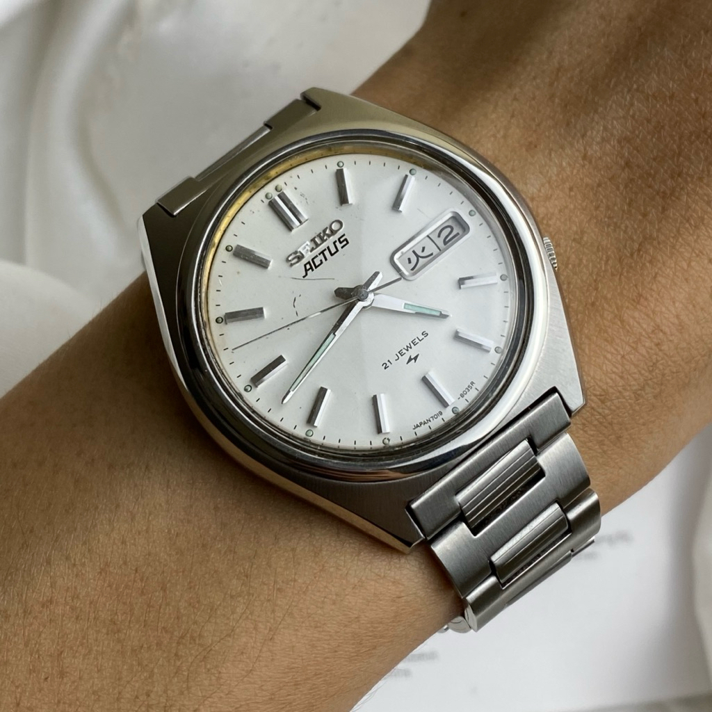 jam tangan seiko second pria original