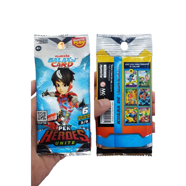 Monsta Galaxy Card: PEK HEROES UNITE Malay