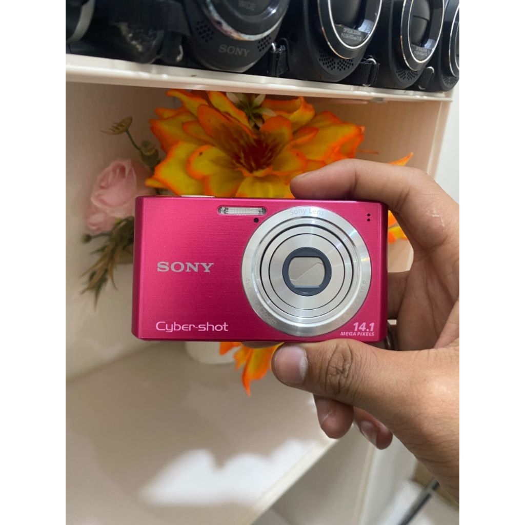 SONY W610/KAMERA DIGICAM SONY PINK SECOND LIKE NEW