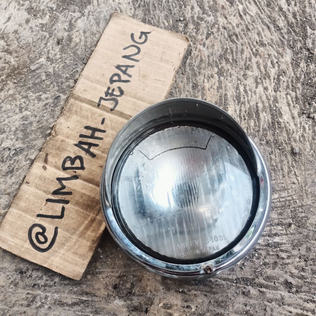 Reflektor Set Ring Lampu Depan C70 MK3 C90 C50 Pispot Original Second