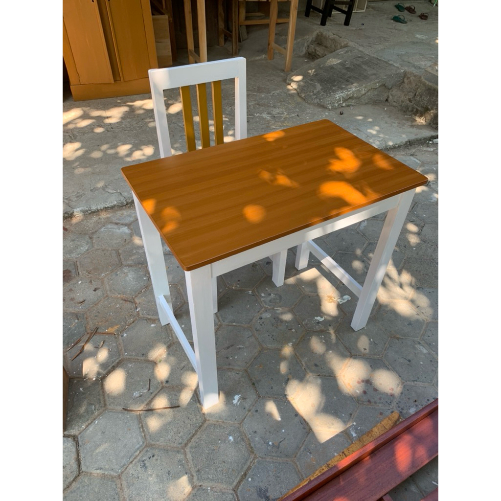 set meja belajar anak kos / meja kerja / meja kos
