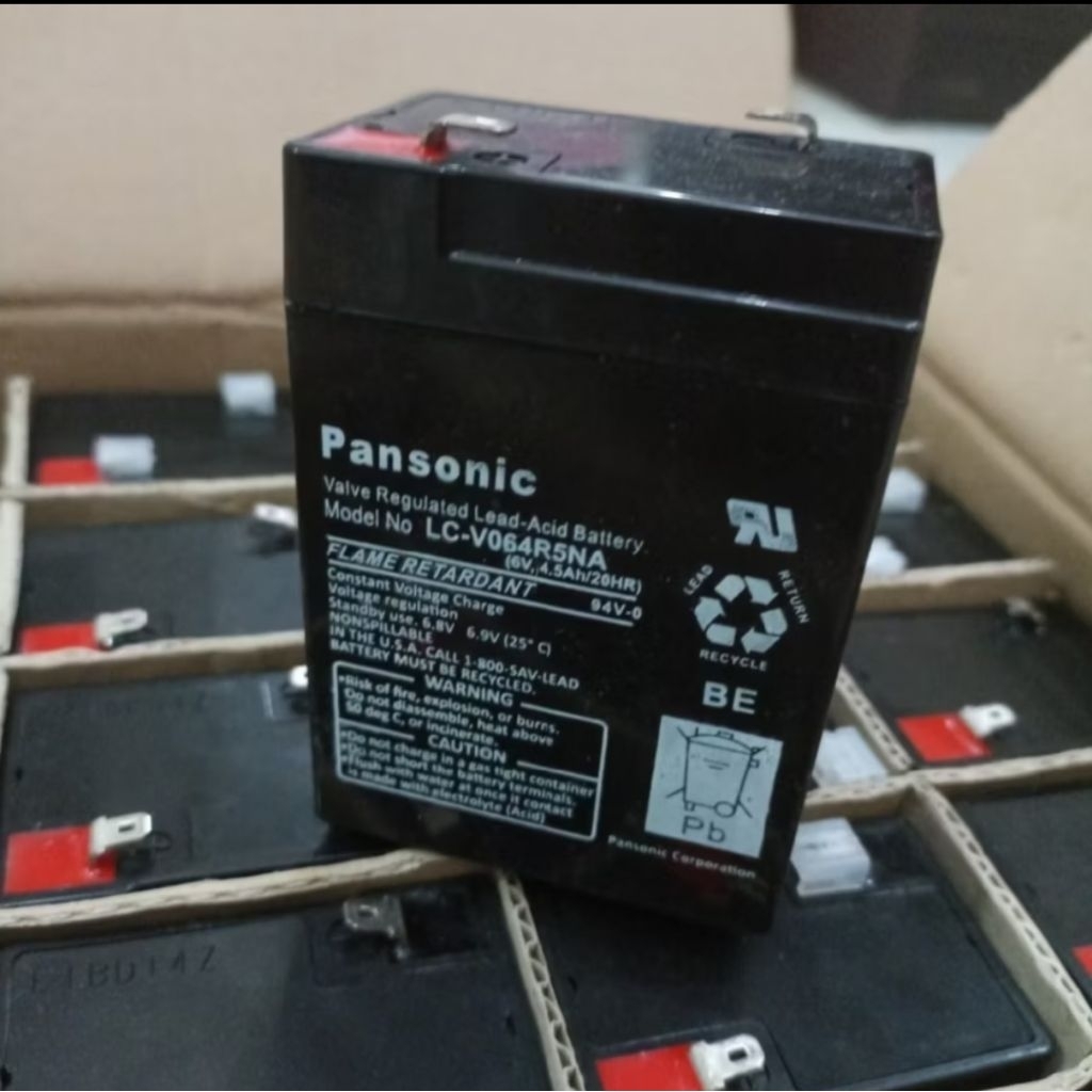 baterai battery aki kering 6 volt accu kering 6 volt
