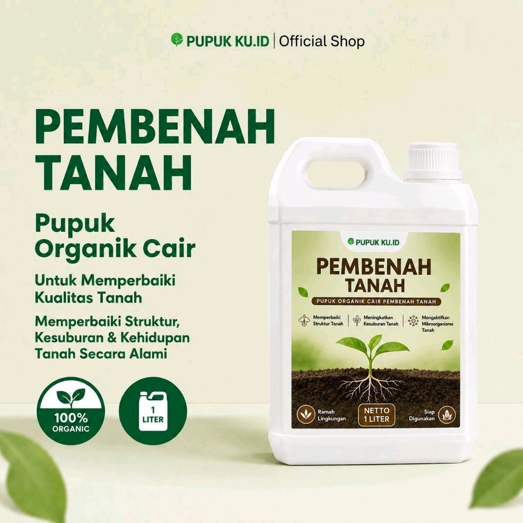 Asam Humat 90% Hummer + Asam Amino - Pembenah Tanah & Pengoptimal Nutrisi