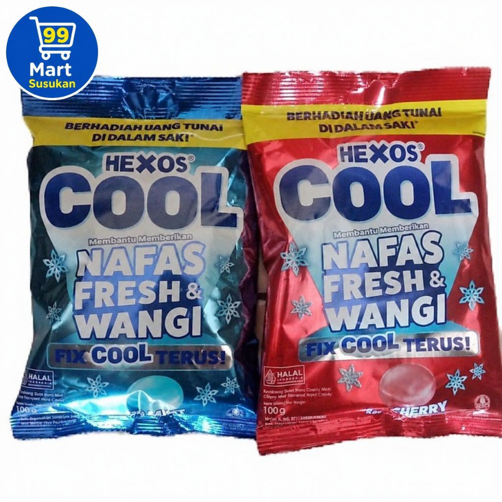 Hexos Cool Rasa Mint/Cherry 100g