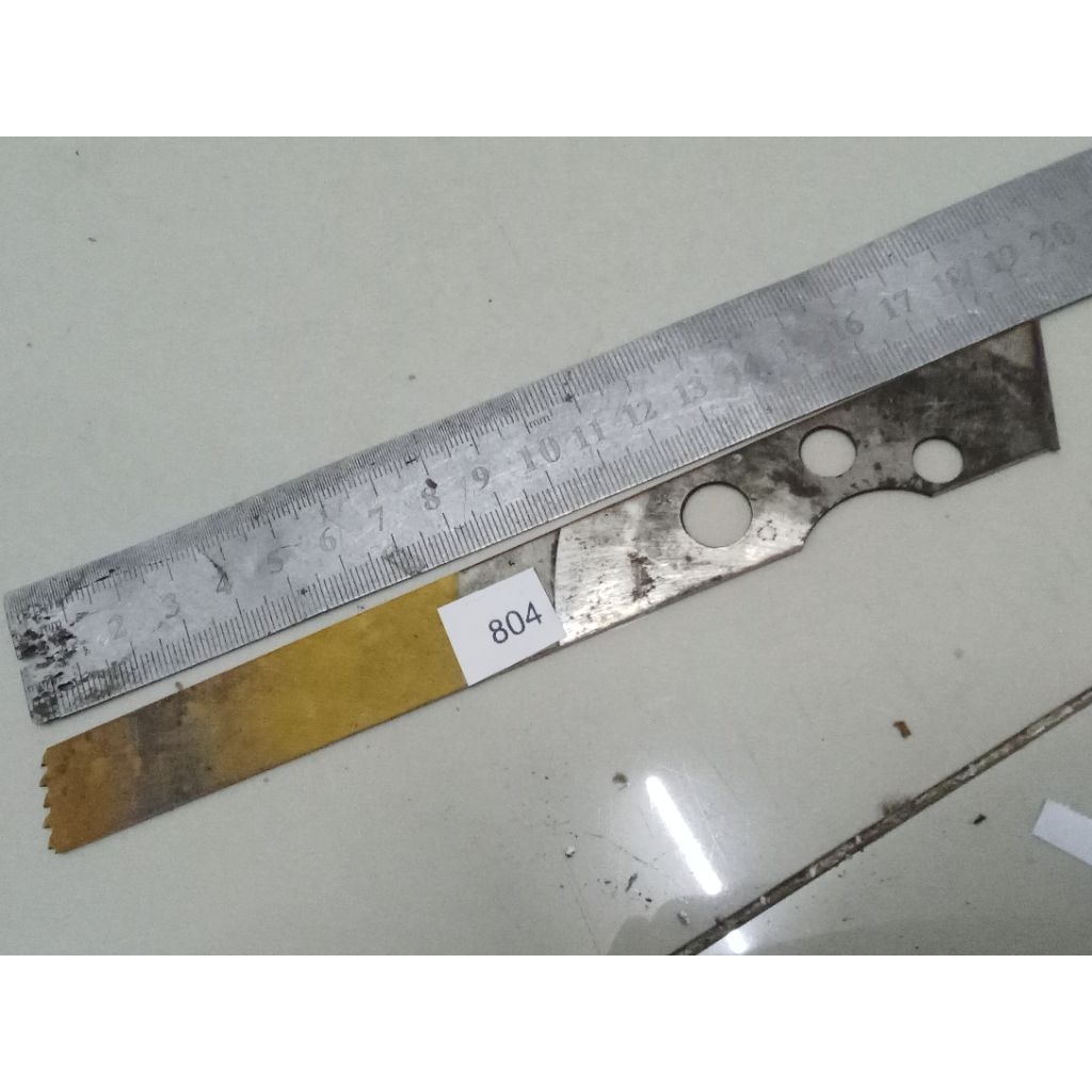 BAJA HSS DM05 Julia Italy Gold Original bahan Pisau Dapur Mutik Raut Seset Kelet Iris code 804