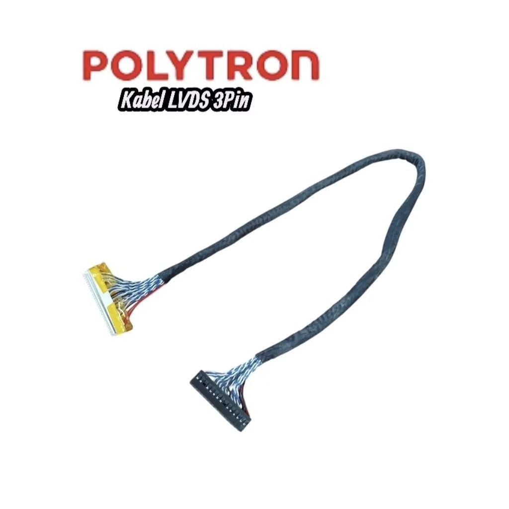 Kabel TV Polytron LVDS 30-Pin Konektor LVDS