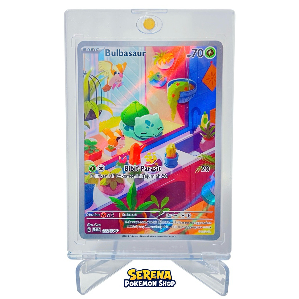 Bulbasaur Promo Harta Berkilau - Pokemon TCG Indonesia