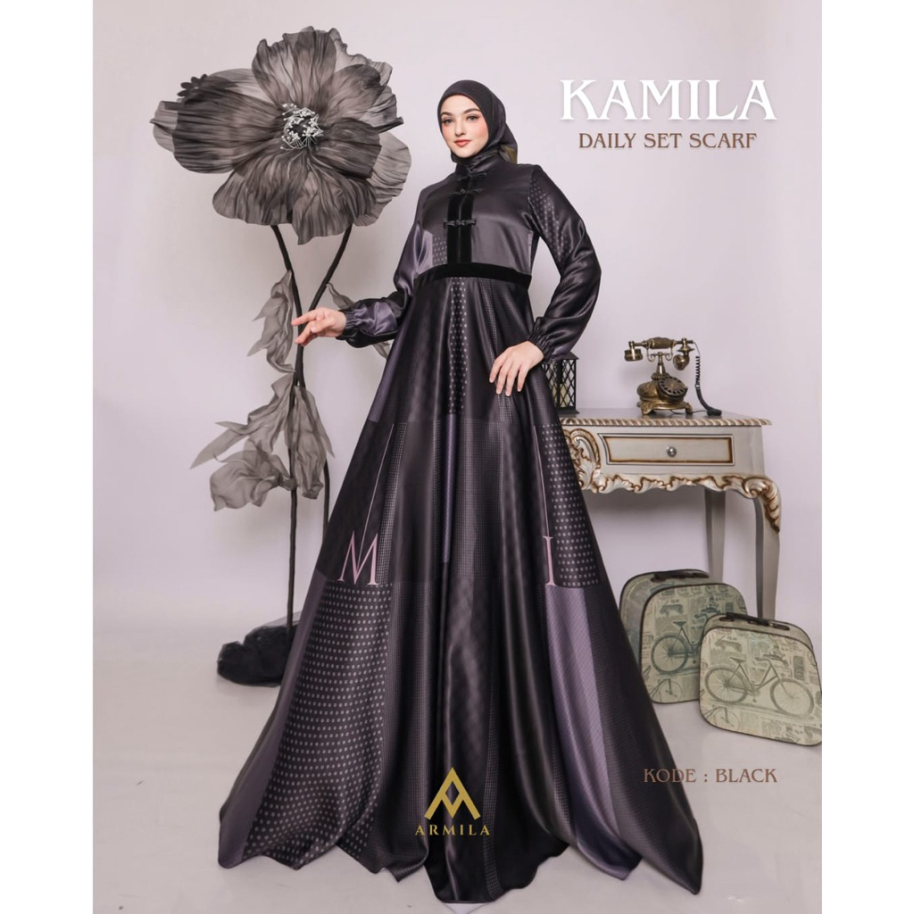 Kamila Dress set | Armila Syari Premium | Mewah