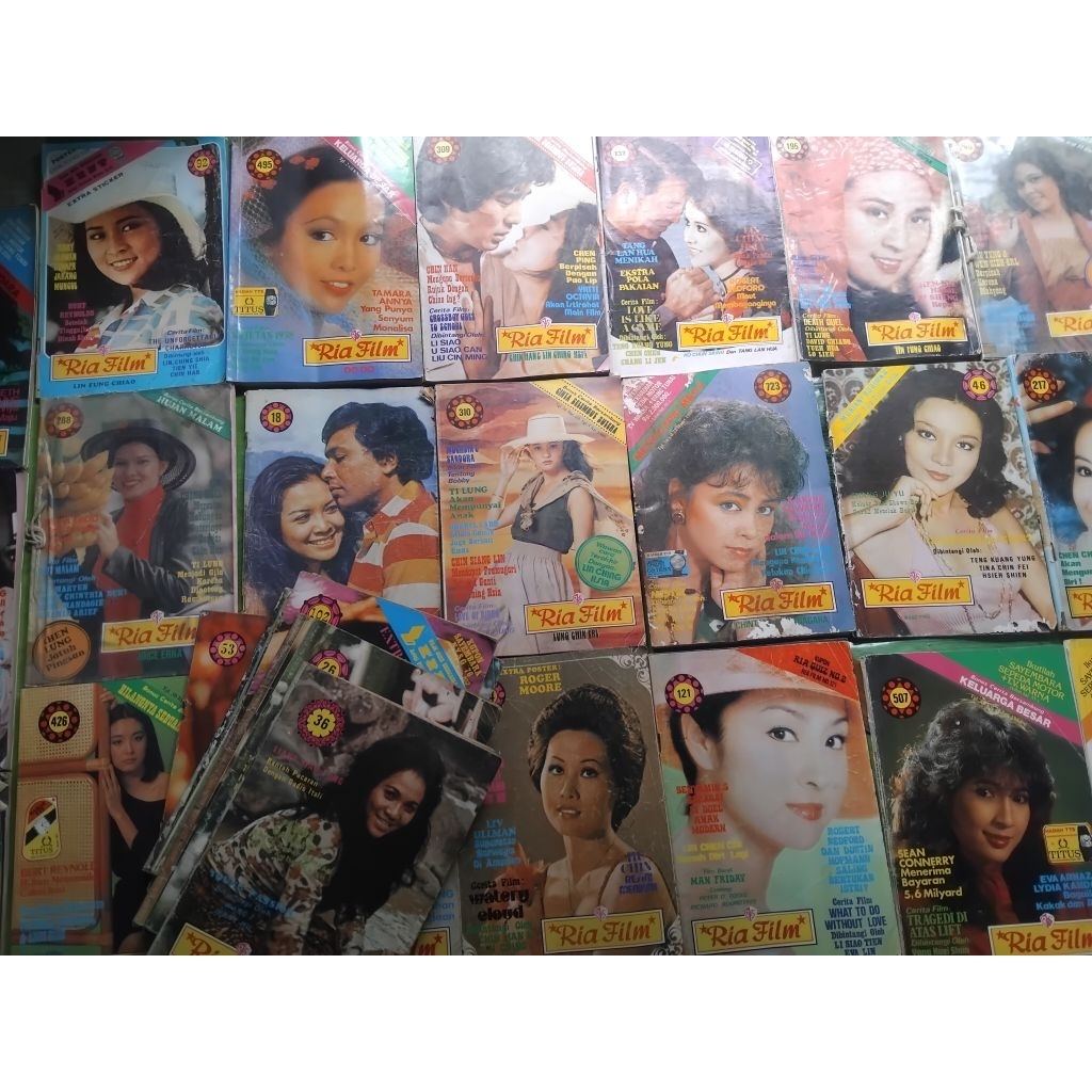 Majalah Ria Film - Majalah lawas Jadul