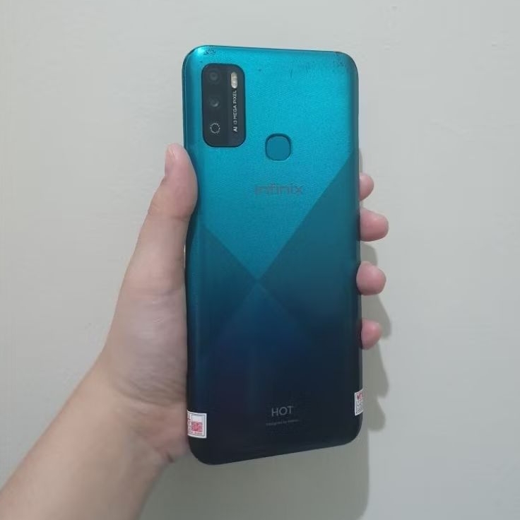 Termurah INFINIX HOT 9 PLAY 4/64GB EX RESMI INFINIX SECOND FULLSET NO MINUS