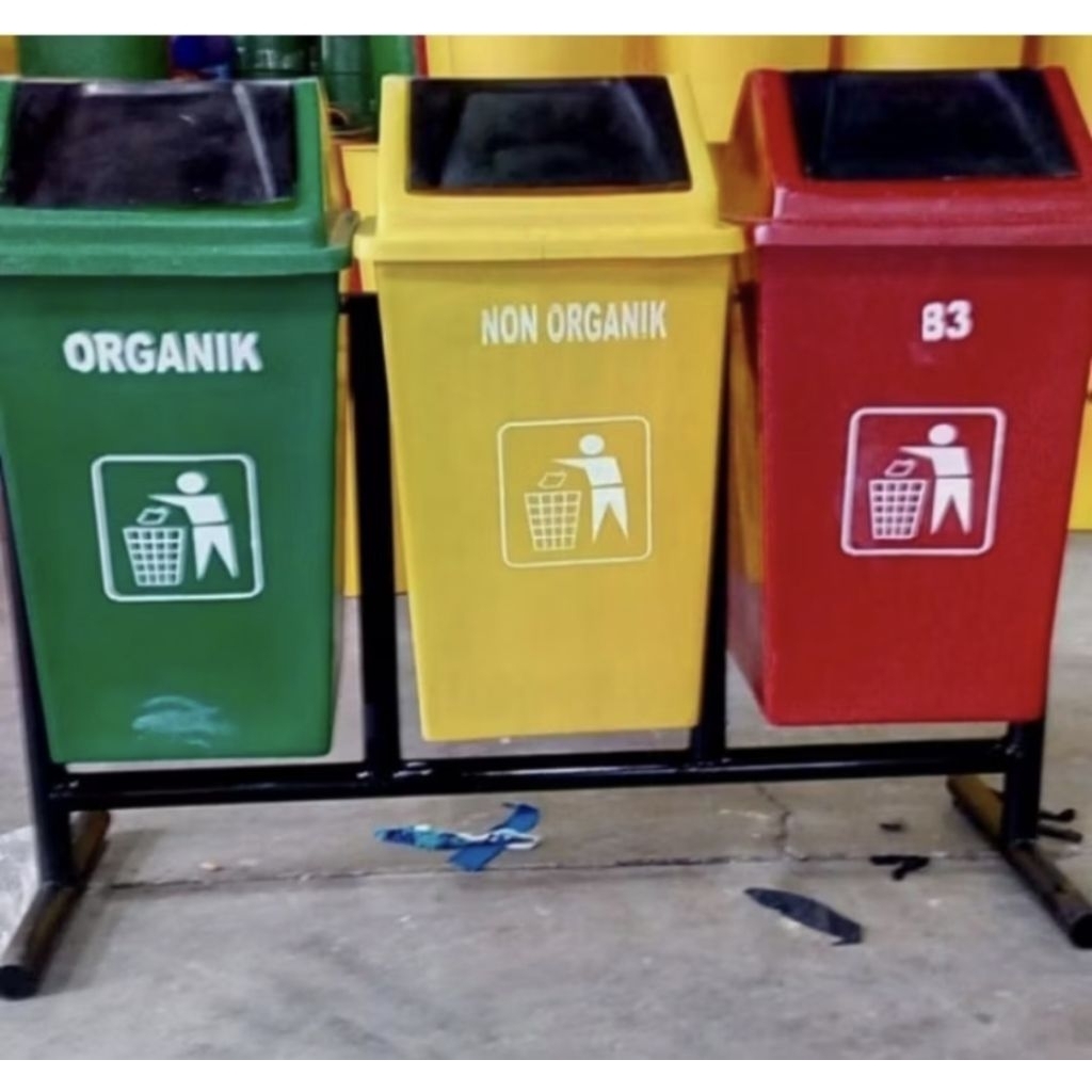Tempat Sampah 3 Pilah