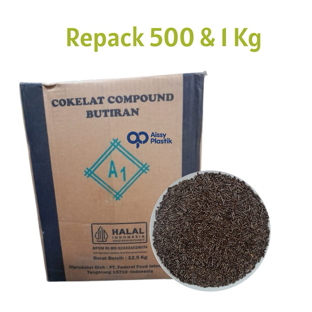 meses coklat A1 dekor repack 250 & 500 gr