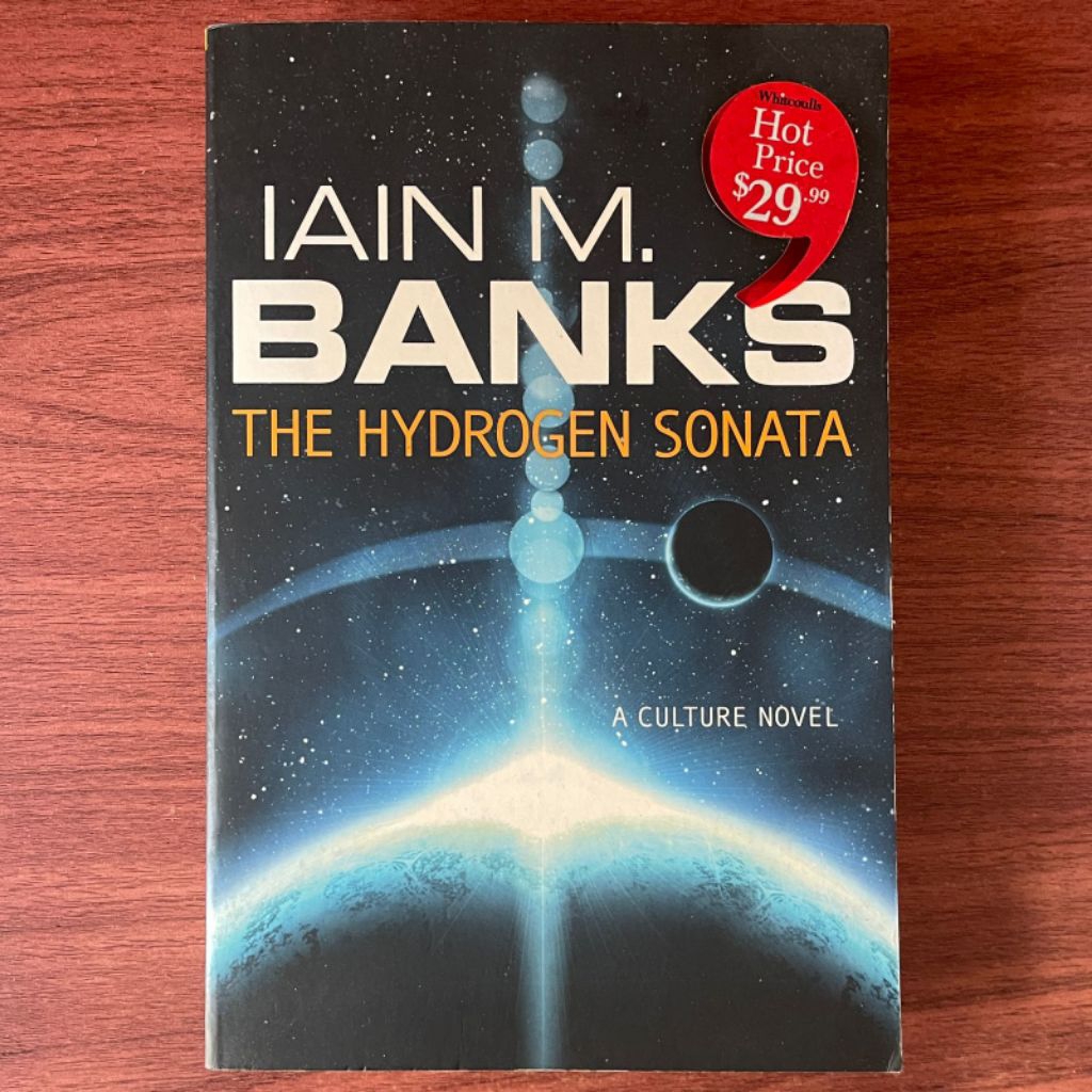 NOVEL THE HYDROGEN SONATA by IAIN M BANKS A CULTURE NOVEL
