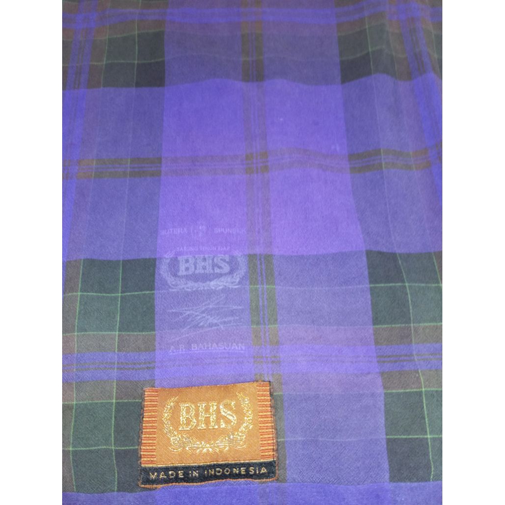 sarung bhs KRJ olive full sutra spunslik second minus ringan