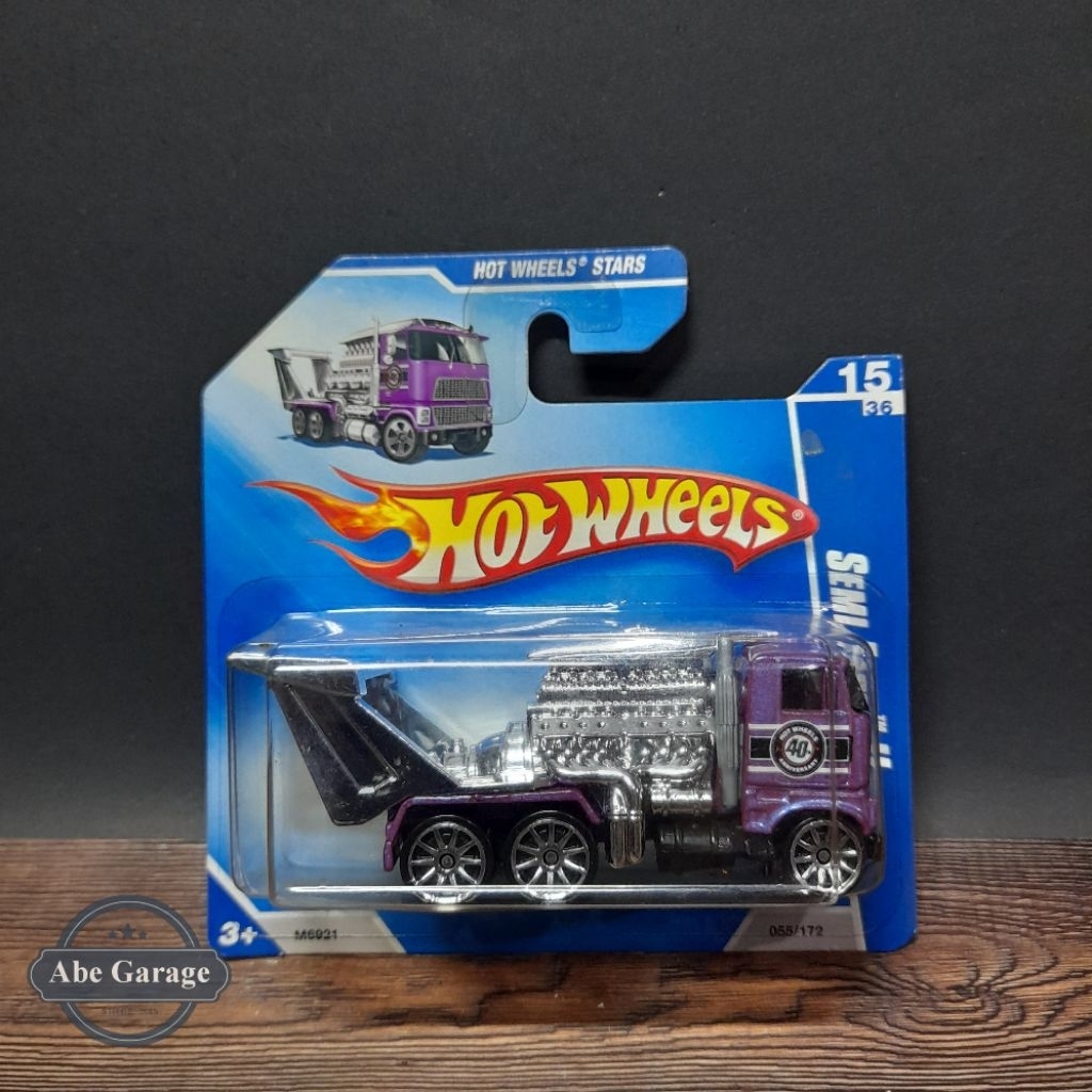 Hot Wheels Stars Semi Fast II Vintage Short Card