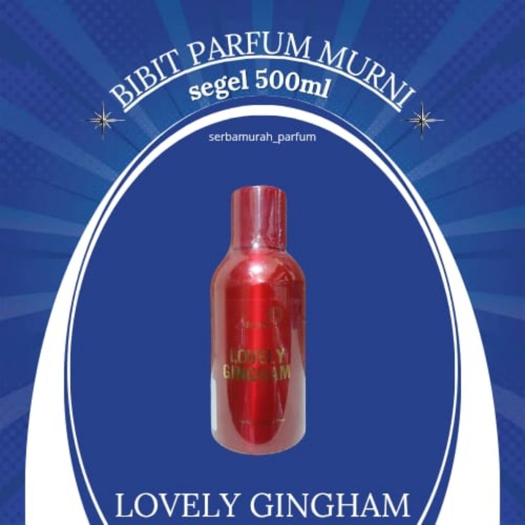 PARFUM LOVELY GINGHAM BY SENSES 500ML SEGEL
