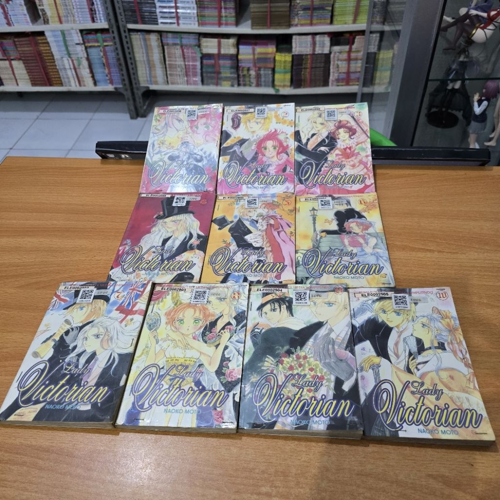 Bundle Komik Lady Victorian Volume 1-19 Preloved
