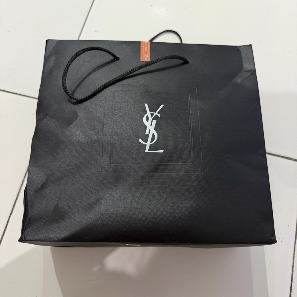 tas kertas / paperbag / ori YSL / Onitsuka Tiger / LACOSTE