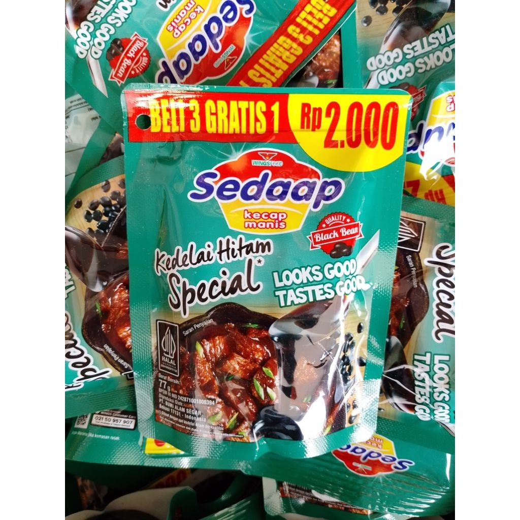 Kecap Sedap Sachet 77gr